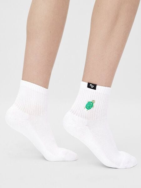 Natural Vibes Turtle Socken | Schildkröte Socken | Bio GOTS | Bunte Socken | Herren Damen Socken