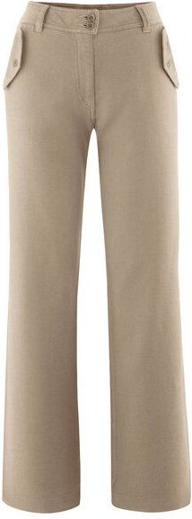 HempAge Damen Palazzohose Hanf/Bio-Baumwolle
