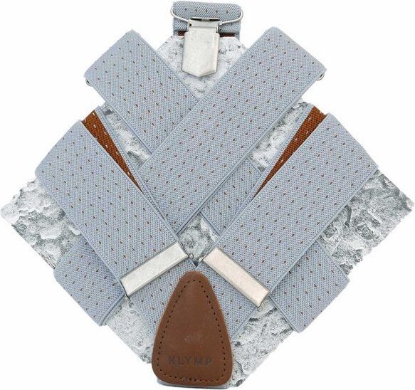 klYmp Hosenträger 'basic' gepunktet rot