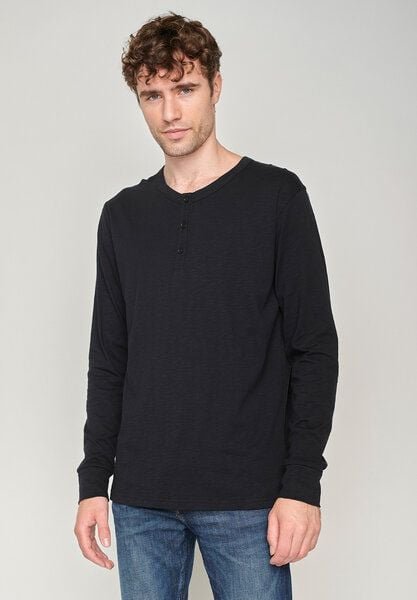 GREENBOMB Basic Strong - Elegantes Longsleeve aus Bio-Baumwolle / GOTS / Fair & Vegan