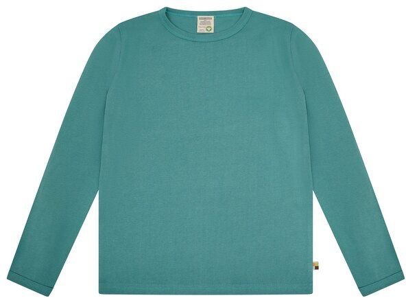 loud + proud Kinder Shirt langarm uni, GOTS-zertifiziert