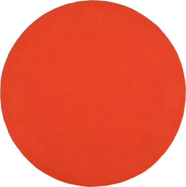 myfelt Filzteppich rund, 100% reiner Schurwolle