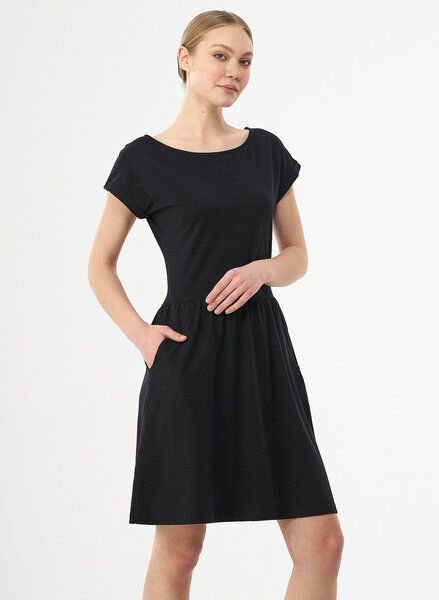 ORGANICATION Slub-Jersey-Kleid aus Bio-Baumwolle
