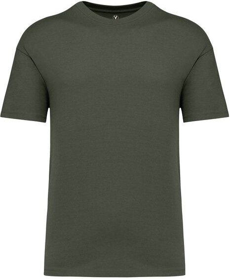 YTWOO Unisex-T-Shirt mit hängenden Schultern aus 100% Bio-Baumwolle