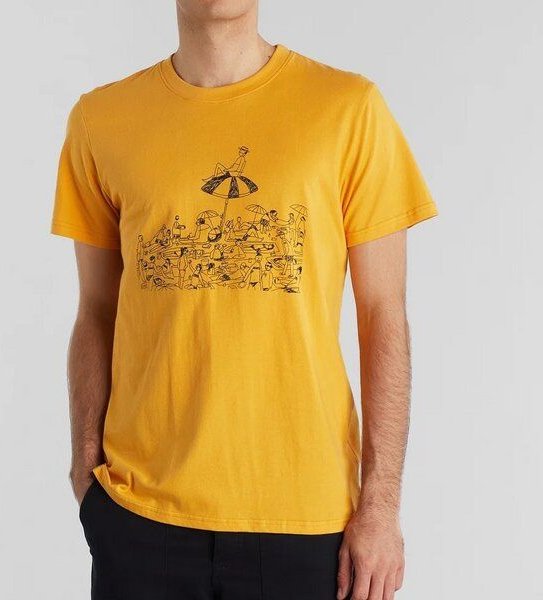 DEDICATED T-Shirt Beach - Honey Yellow
