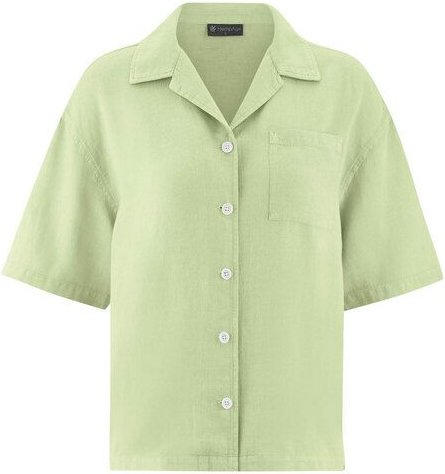 HempAge Urbane Sommerbluse Hanf/Biobaumwolle