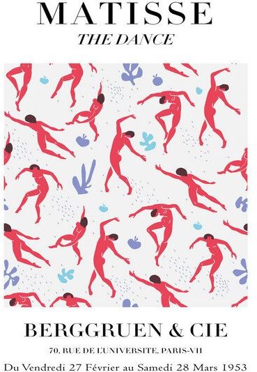 Photocircle Poster / Leinwandbild - Matisse – The Dance