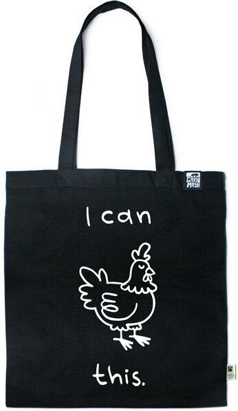 GARY MASH Baumwolltasche I can Hendl this