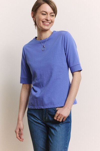 TRANQUILLO Slub Jerseyshirt Lottee aus Bio-Baumwolle (1010004)