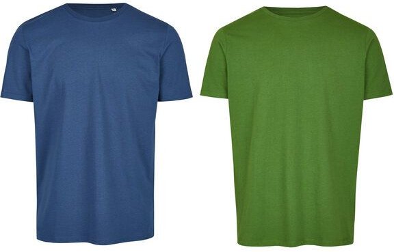 Brandless Basic Bio T-Shirt (Men Nr.3 ) Doublepack GOTS