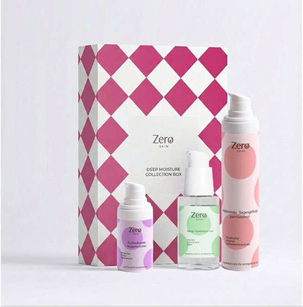 Zero Skin Deep Moisture Collection Box, intensiv feuchtigkeitsspendendes Pflegeset - 95 ml