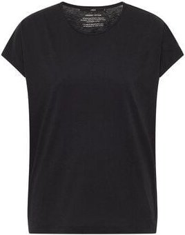 LANIUS Shirt mit überschnittener Schulter aus Bio-Baumwolle