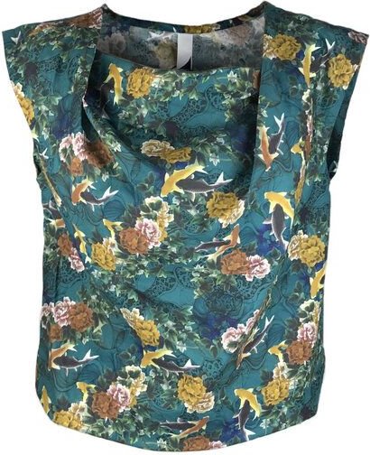 FORMAT LIZZ Kurzarmbluse