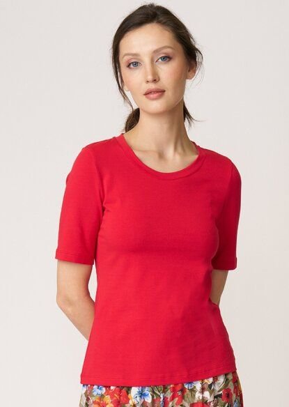 LANA Organic Basicshirt aus Bio Baumwolle, Modell Vinnie