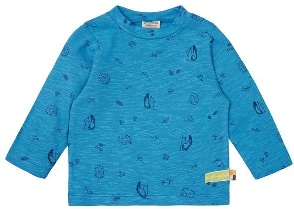 loud + proud Babys & Kinder Shirt Slub Jersey mit Druck, GOTS-zertifiziert