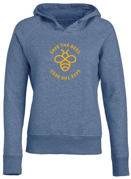 University of Soul Damen Hoodie aus Bio-Baumwolle "Save the bees"
