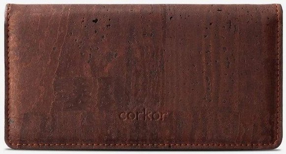 corkor Kork Langes Portemonnaie Slim