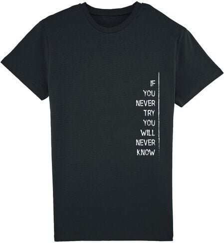 Human Family Herren Bio Sommer T-Shirt - Touch "If U try" in 3 Farben