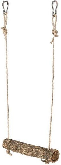 Kork-Deko Naturkork-Ast als Vogel-Schaukel | Kork-Sitzstangen als Schaukel | ⌀ 2,5 - 5 cm