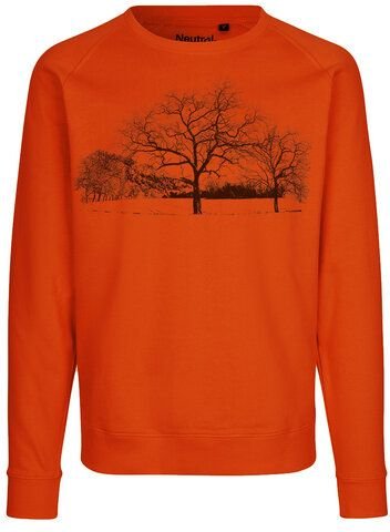 Peaces.bio - handbedruckte Biomode Sweatshirt Landscape Unisex