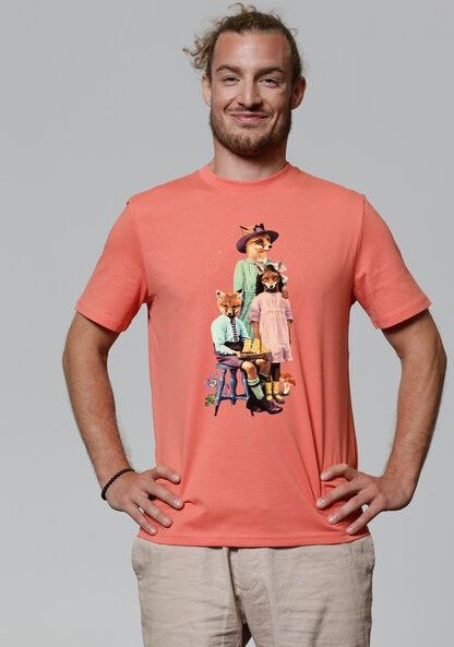 watapparel T-Shirt Unisex Fancy Fox