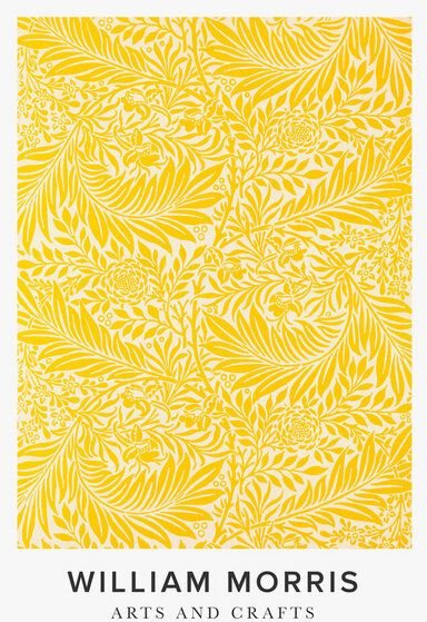 Photocircle Poster / Leinwandbild - William Morris: Ausstellungsposter Arts and Crafts