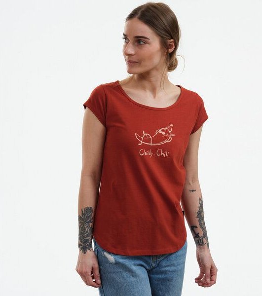 GARY MASH Shirt Asheville Chilly Chili aus Bio-Baumwolle