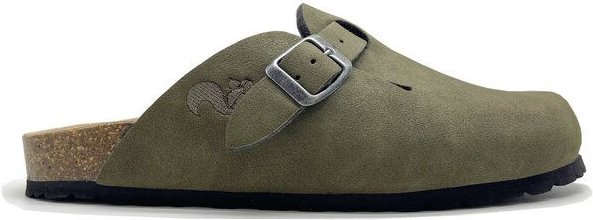Vegane thies ® Eco Bio Clogs aus rec. PET mit Kork-Tieffussbett Men