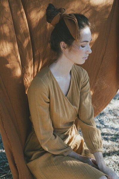 TIRALAHILACHA Susana Crossover dress