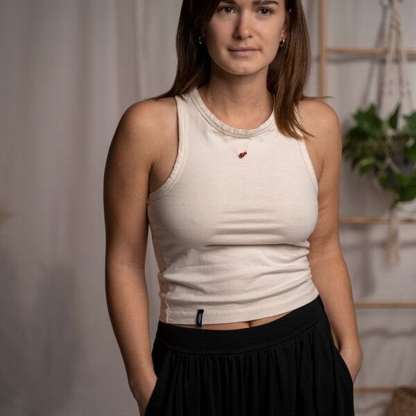 Vresh Clothing Vinja - Crop Top aus Biobaumwolle