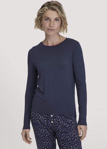 hessnatur Langarm Schlafshirt Regular PURE FLOW aus TENCEL Modal