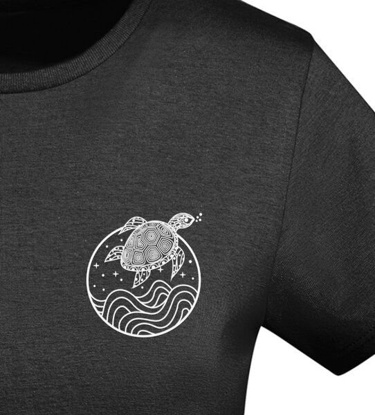 vis wear Turtle of the Waves - Women Organic Shirt