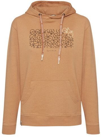 GREENBOMB Bike Connect Summer Chipper - Bequemer Hoodie aus Bio-Baumwolle / hochwertiger Print / Fair & Vegan
