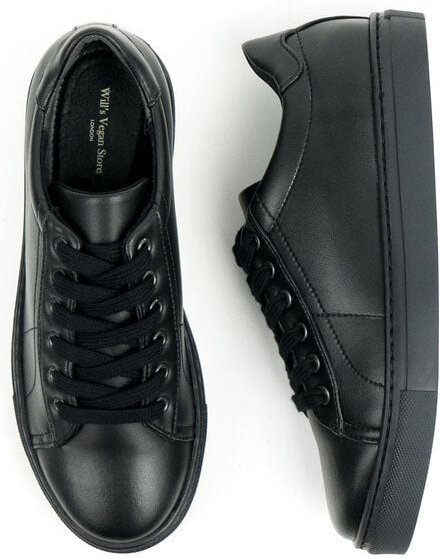 Will's Vegan Shop Kids NY Sneakers Schwarz Unisex
