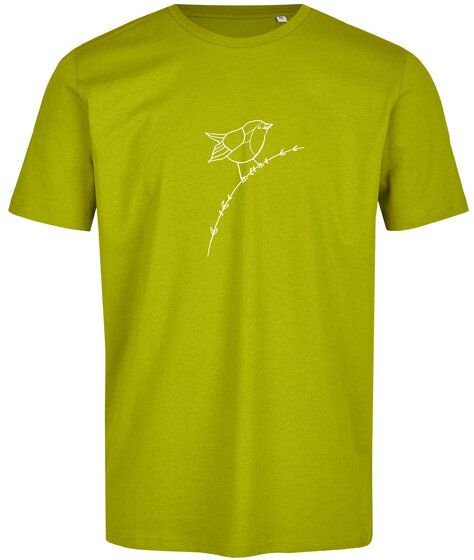 Brandless Basic Bio T-Shirt (men) Nr.3 Rotkehlchen