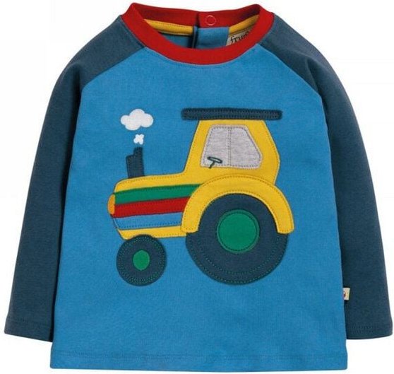Frugi Langarm-Shirt Traktor Henry Raglan Top