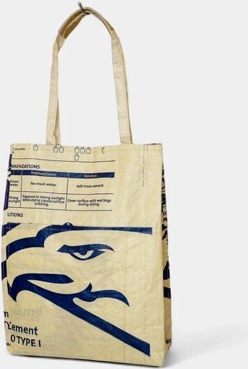 REFISHED fair fashion Tasche 'BUSINESS BAG' - upcycelte Zementsäcke