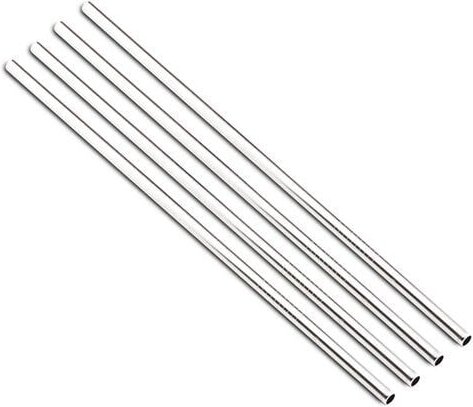 24bottles Trinkhalme aus Edelstahl, 4er-Set