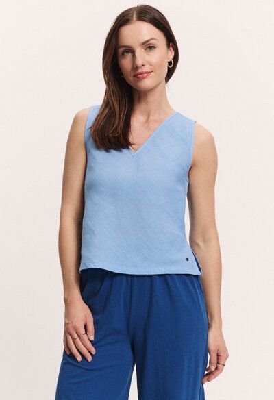 TRANQUILLO Top Menaa aus Leinen (1120001)