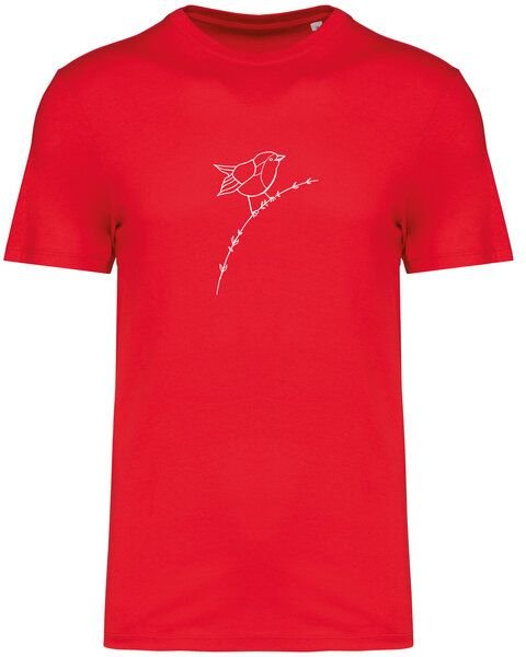 Brandless Basic Bio T-Shirt Rotkehlchen Nr. 4 ( 155 g/m²)