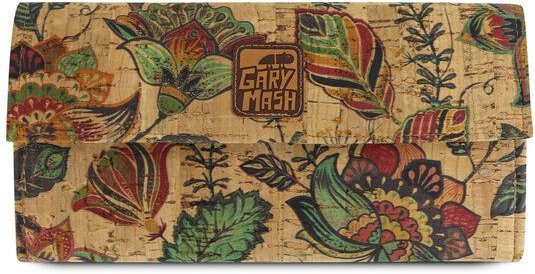 GARY MASH Geldbörse aus robustem Korkstoff