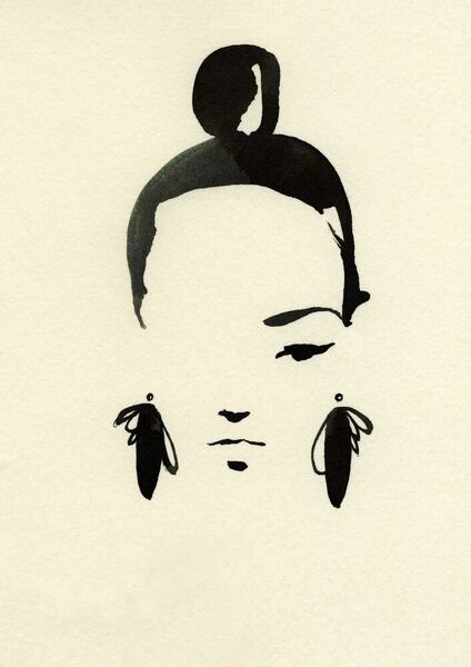 Photocircle Poster / Leinwandbild - Face Nr.1