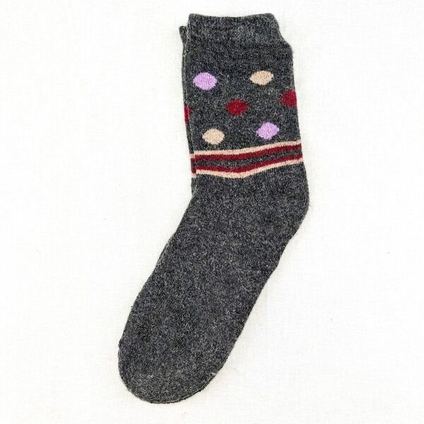 Bruno Barella Winter Thermo Socken mit Künstler Motiv