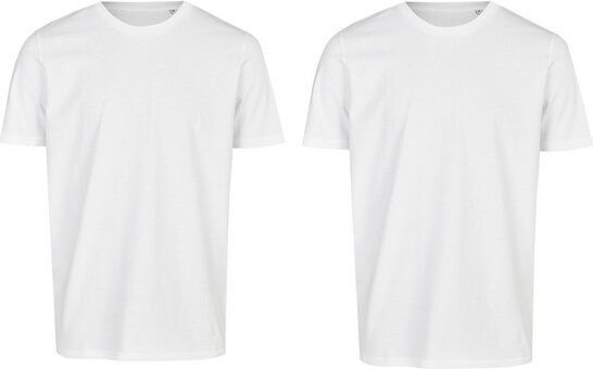 Brandless Basic Bio T-Shirt (Men Nr.3 ) Doublepack GOTS