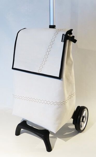 Leonca Upcycling Einkaufstrolley aus recyceltem Segel