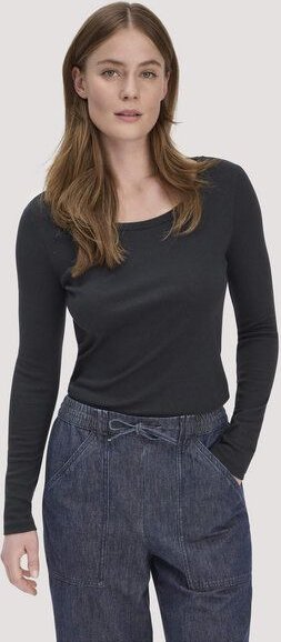 hessnatur Softrib Longsleeve Fitted aus Bio-Baumwolle und TENCEL Modal