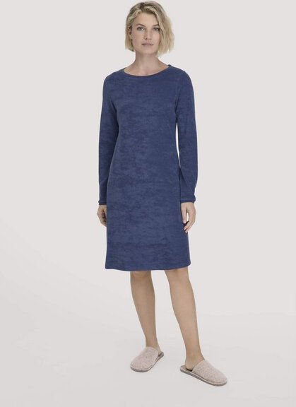 hessnatur Frottee Nachthemd PURE COTTON aus reiner Bio-Baumwolle