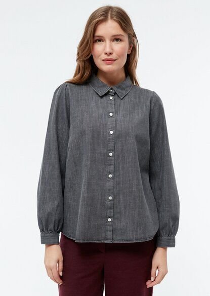 Givn Berlin Jeansbluse GBLYRA in elegantem Schnitt