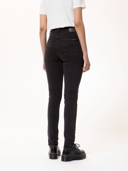 Nudie Jeans Jeans - Hightop Tilde - aus einem Baumwolle/Elasthan-Mix