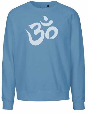 Peaces.bio - handbedruckte Biomode Bio Herren Sweatshirt Om